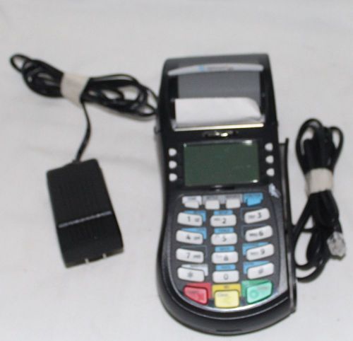 Ln  hypercom t4220 cc terminal plus p1300 keypad! for sale