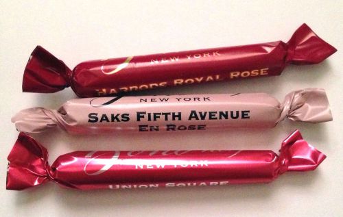 LOT X3 Bond No. 9 - HARRODS ROYAL ROSE, SAKS EN ROSE, UNION SQUARE - EDP Samples