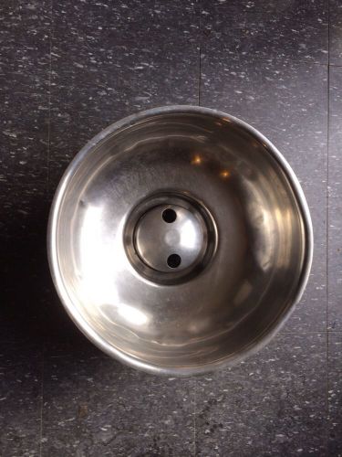 HUGE VINTAGE DAIRY COW GOAT MILK STAINLESS STEEL FILTER STRAINER FUNNEL