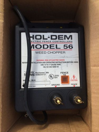 V HOLDEM FENCE CHARGER CONTROLLER  ELECTRIC, MODEL 56,  FENCER HOL-DEM