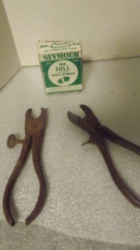 SEYMOR HILL HOG RINGS AND PLIERS