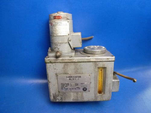 NIPPON LUBRICATOR ML-B-3 MLB3 w/ MATSUSHITA EMFZ1 MOTOR