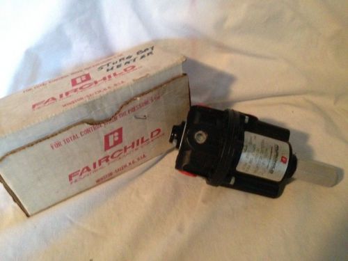 Fairchild Model 10 Pneumatic Pressure Regulator Instructions and Box Complete