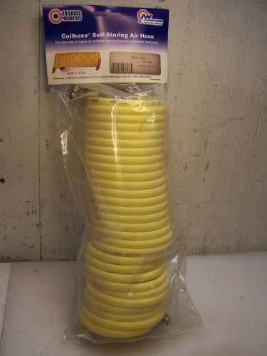 NEW FREELIN WADE COILHOSE 1/4&#034;  PNEUMATIC SELF STORING AIR HOSE N15-25C