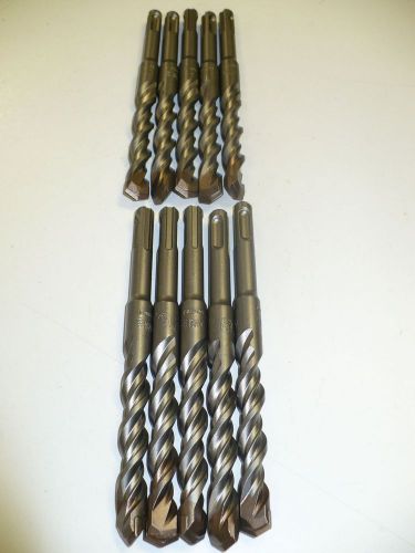 10 New HAWERA Carbide Concrete bit SDS+ 1/2&#034; X 4&#034; X 6&#034;-Made in Germay-Free Ship