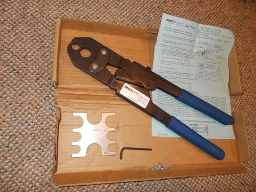 Nibco Dura-Pex Combo Pex Crimp Tool 1/2&#034; &amp; 3/4&#034; NP33C   PX01340  lightly used!