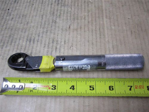 TORQUE CONTROL INC. 11/16&#034; HEAD TORQUE WRENCH AIRCRAFT AVIATION TOOL