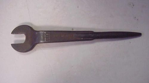 Vintage Whitman &amp; Barnes W&amp;B No. 486 1-5/16&#034; Open End Spud Wrench