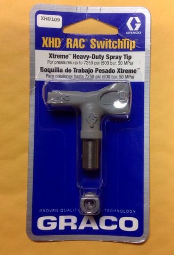 Graco XHD109 RAC SwitchTip Xtreme Heavy Duty Spray Tip