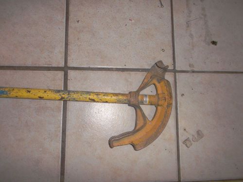 Hand conduit bender 3/4&#034; emt 1/2&#034; rigid for sale