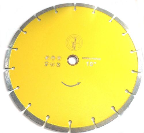 GA 10&#034; Diamond Saw Blade for Granite &amp; Concrete (DB3821)