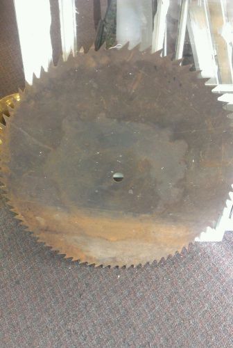 Vintage 32&#034; Sawmill Buzz Saw Blade ~ Vintage Rustic Cabin Decor