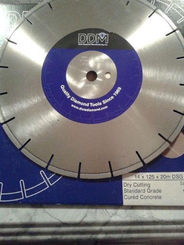 DIXIE DIAMOND BLADE 14X125X20MM   DSG