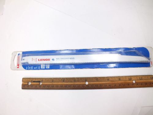 5 LENOX RECIPROCATING SAW BLADES  20585 - 12&#034; - 6-TPI NAIL EMBEDDED WOOD SAWZALL