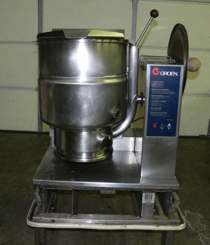 GROEN NATURAL GAS STEAM KETTLE 40 QT TDH-40