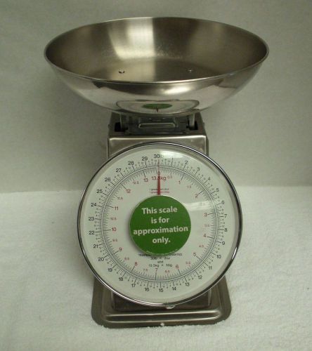 Yamato sm(n) 30 lb x 2 oz mechanical/kitchen/portion/produce scale for sale