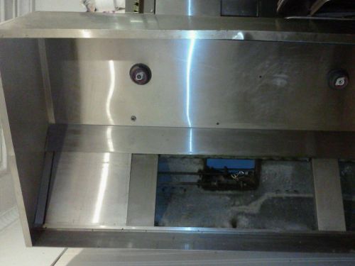 Commercial exhaust hood