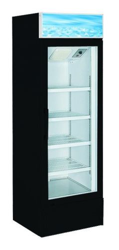 Alamo single glass door freezer,merchandiser d368bmf 15.5 cu.ft for sale