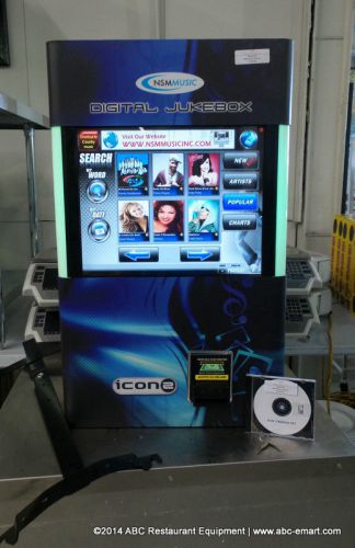 ICON 2 JUKE BOX MUSIC RESTAURANT BAR HITS CD DIGITAL LIGHTING KAROKE TOUCH