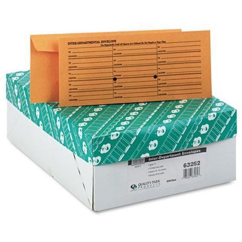 Quality Park Sngl-sided Inter-department Envelopes - Multipurpose - (63262)