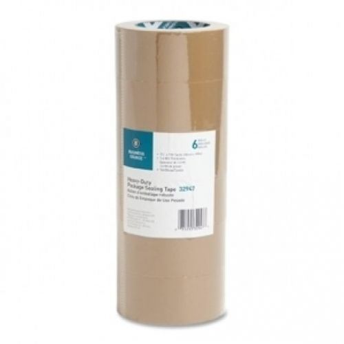 BTGO Tape 1 Roll 2&#034; x 110 Yards (Tan) Packing Carton Box Sealing