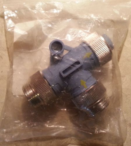 Turck RSM RKM 57 WSM 40 PST 3 Way T Connector *new*