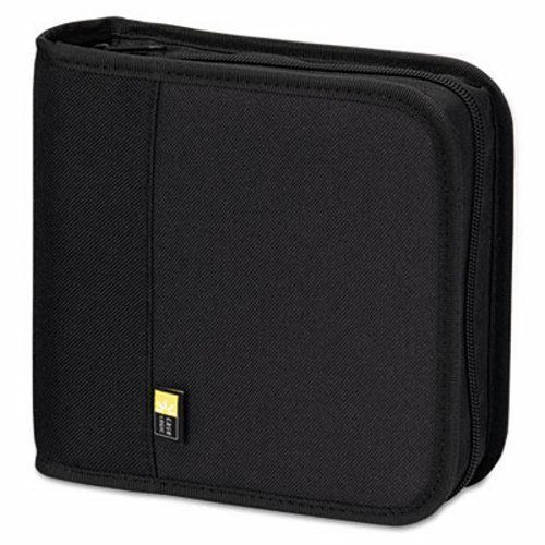 Case Logic CD/DVD Expandable Binder, Holds 24 Disks, Black (CLGBNB24)