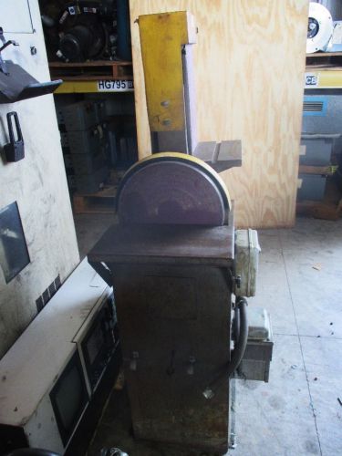 Kalamazoo 6&#034; Belt Sander and 12&#034; Disk Grinder 3 Phase