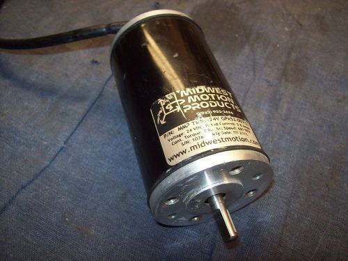 MMP 24V DC Motor 3.8 Amp 4400 RPM 7 in/lbs Torque