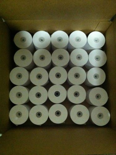 3 1/8 x 119 Thermal Paper 50 Rolls- First Data FD100 FD200 FD200Ti FD300 FD300Ti