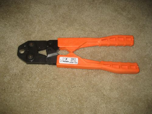 New SHARKBITE  23077 3/8&#034; LARGE PEX CRIMP TOOL  ( MADE IN U S A )