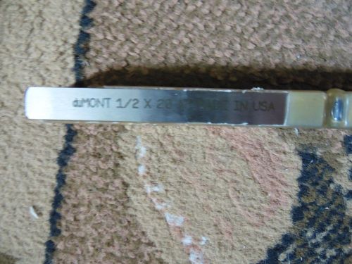 duMont Key Seating Broach, 1/2 x 20 AF