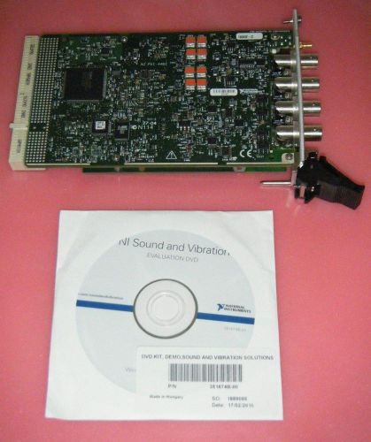 *Tested* National Instruments NI PXI-4461 2-Input/Output Dynamic Signal Analyzer