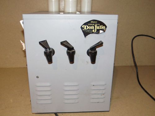 CANSTAR MODEL CS3013 DON JULIO 3 PLACE / BOTTLE SHOT DISPENSER / COOLER  (ca3)