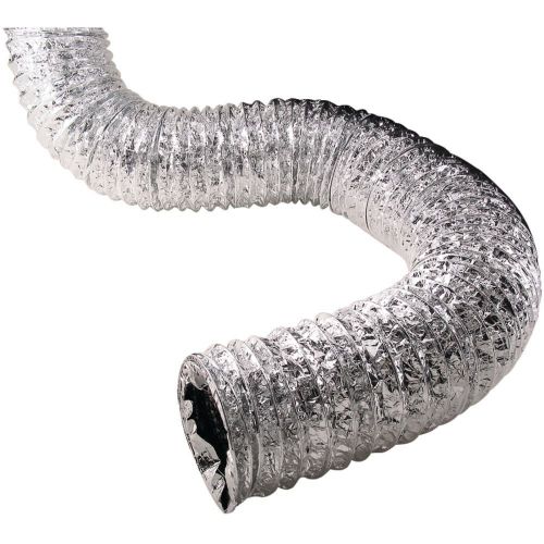 BRAND NEW - Deflecto Fls0425 Metallic Duct With Scrim (4&#034; Dia X 25ft)