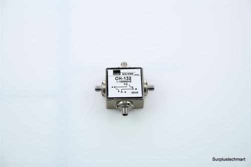 MACOM CH-132 20db BI-DIRECTIONAL COUPLER 1MHz - 1000MHz SMA