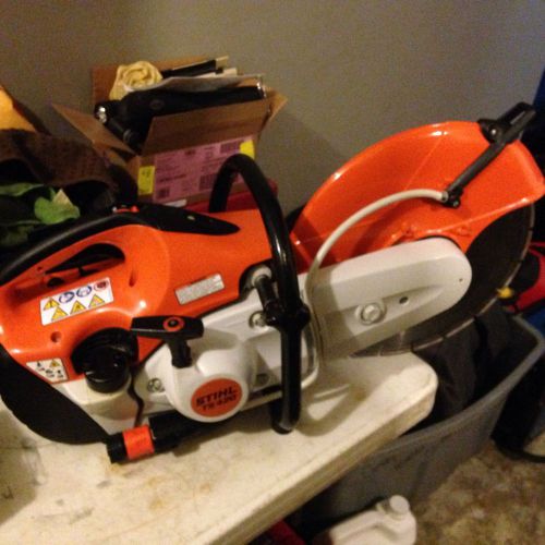 Stihl TS 420 Gas CutQuick Cut-Off / Concrete Saw