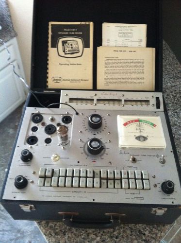 VINTAGE JACKSON MODEL 648-1 TUBE TESTER