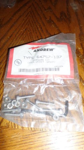 Andrew type 64757-137 hardware kit - (cover / gasket) (wr137) for sale