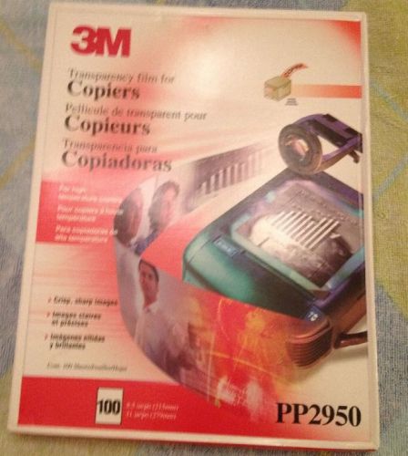 3m pp2950 copier transparency film 75 Sheets!