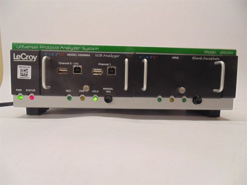 CATC US006MA USB ANALYZER LECROY 2500H UNIVERSAL PROTOCOL ANALYZER SYSTEM