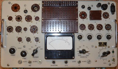 Tube tester L3-3 from Soviet