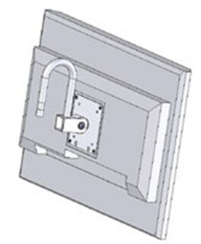 LUCASEY LCIL100-BLACK FLAT SCREEN HOSPITAL PLATE TV MOUNT, BLACK     OEM 025