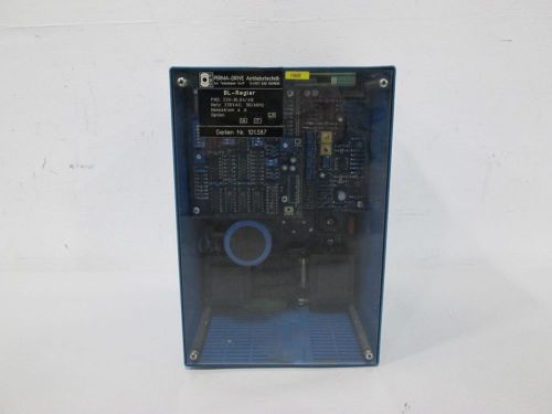 PERMA-DRIVE 230-BL04/4Q BL-REGLER 230V-AC 50/60HZ 4A AMP AC MOTOR DRIVE D306989