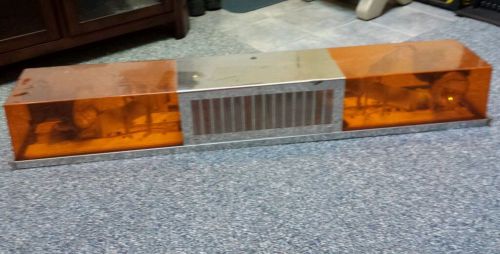 Sireno Amber Lightbar - Vintage Light Bar - Rare