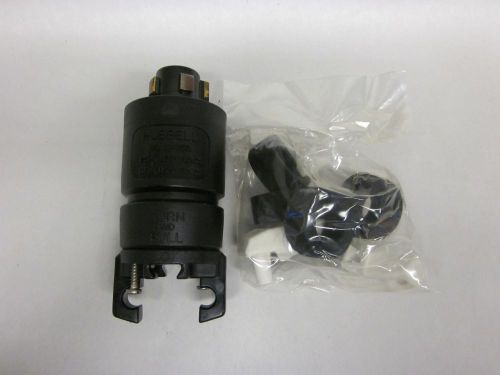 *NEW* Hubbell 21415B Plug 3P 4W Grounding 30A 600VAC 20A 250VDC