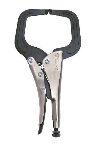 NEW Stanley Proto J266NC Proto 11-1/5-Inch Locking Pliers C-Clamp  Nickel Chrome