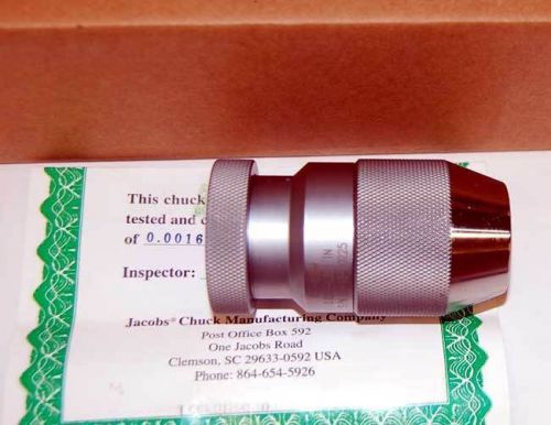 Jacobs Model JKP 100-J33 .394&#034; High Precision Keyless Drill Chuck- TIR .0016&#034;