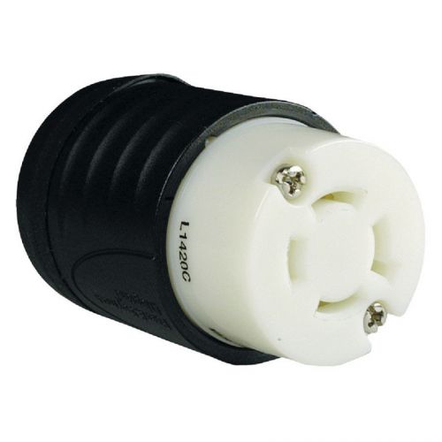 Pass &amp; Seymour Legrand 20-Amp 250-Volt Black 3-Wire Grounding