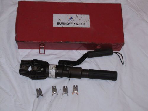 Burndy Y500ct crimping tool